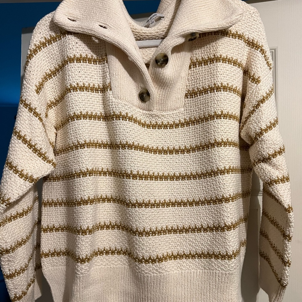 Madewell striped sweater